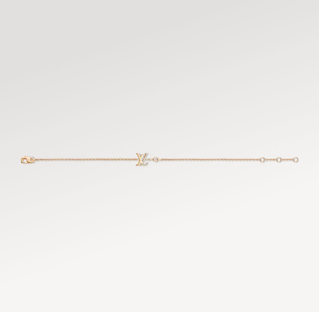 Garantie “ORIGINAL” DYLLE BLOSSOM LV BRACELET, PINK GOLD AND DIAMOND