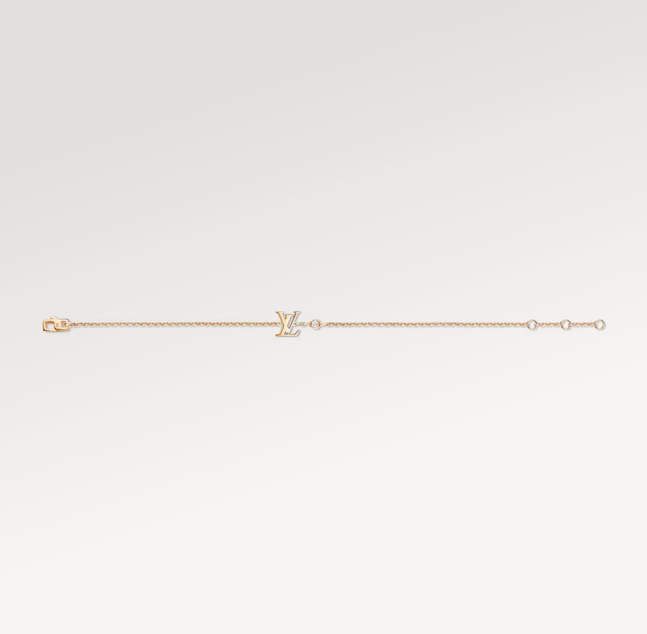 Garantie “ORIGINAL” DYLLE BLOSSOM LV BRACELET, PINK GOLD AND DIAMOND