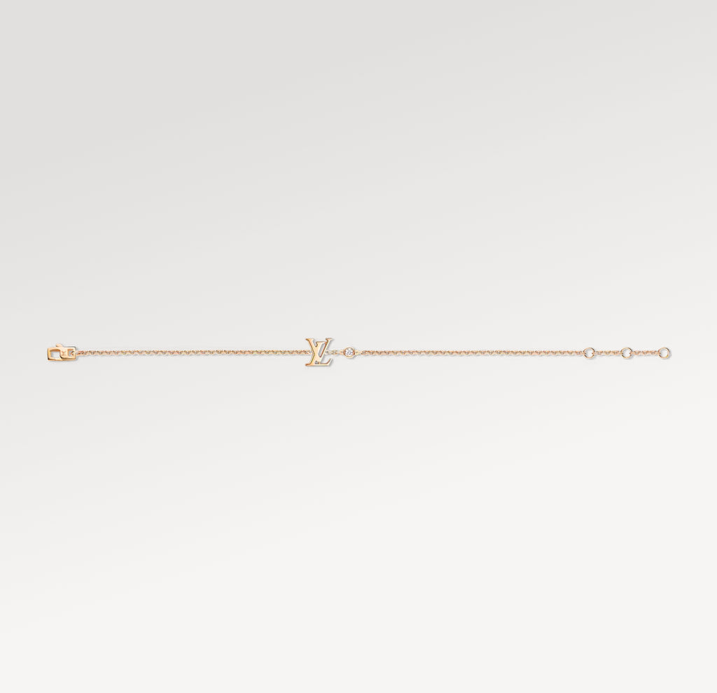 Garantie “ORIGINAL” DYLLE BLOSSOM LV BRACELET, PINK GOLD AND DIAMOND