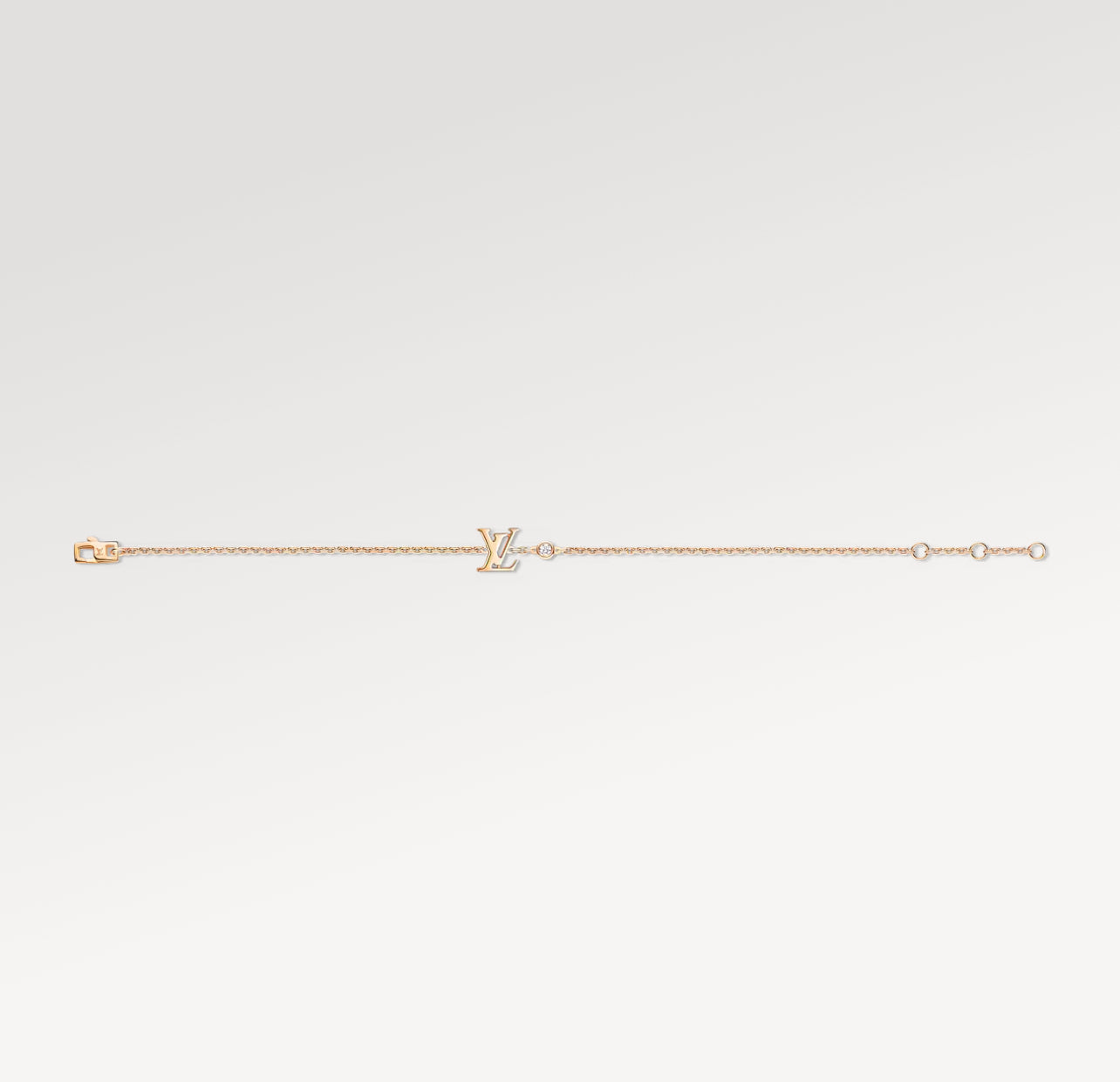 Garantie “ORIGINAL” DYLLE BLOSSOM LV BRACELET, PINK GOLD AND DIAMOND