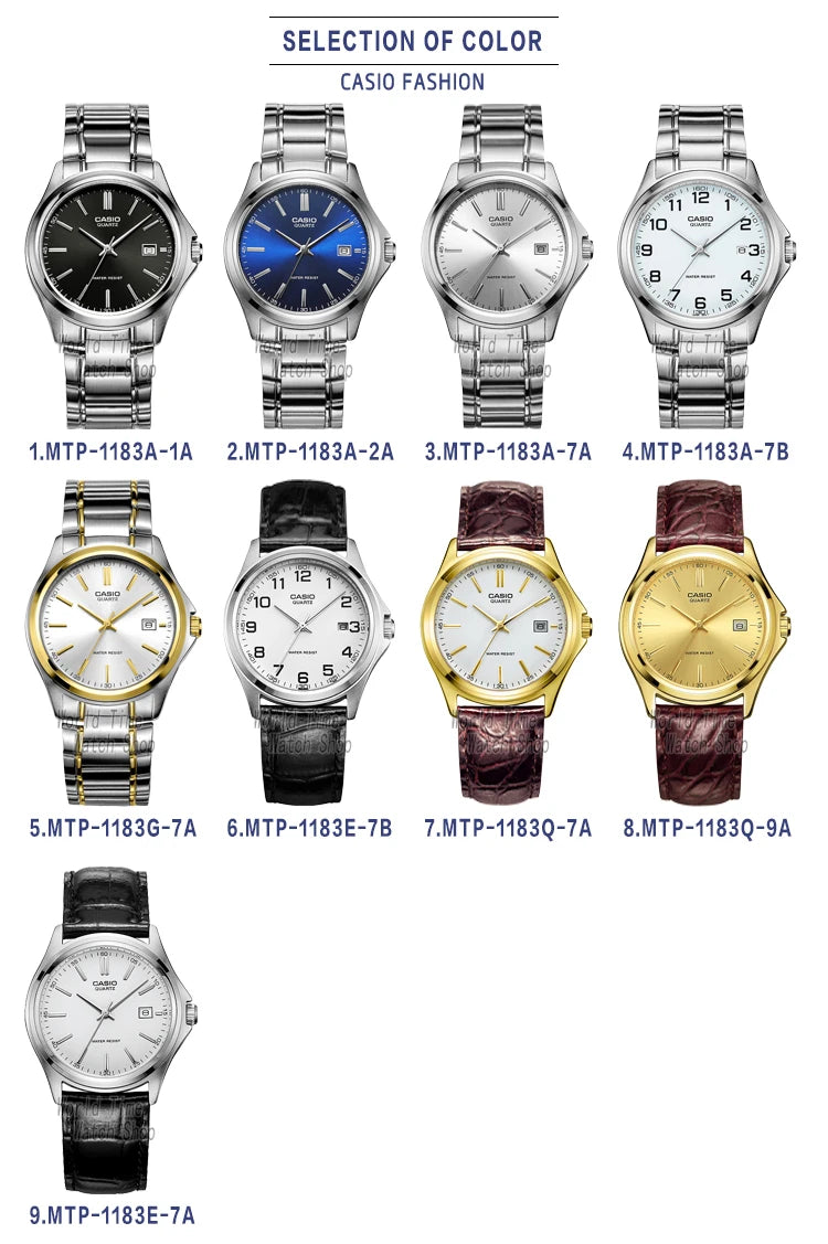 Casio watch wrist watch men top brand luxury set quartz watch Waterproof men watch military Watch relogio masculino часы