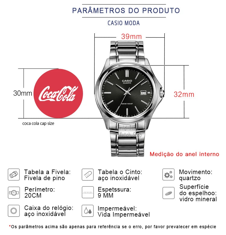 Casio watch wrist watch men top brand luxury set quartz watch Waterproof men watch military Watch relogio masculino часы