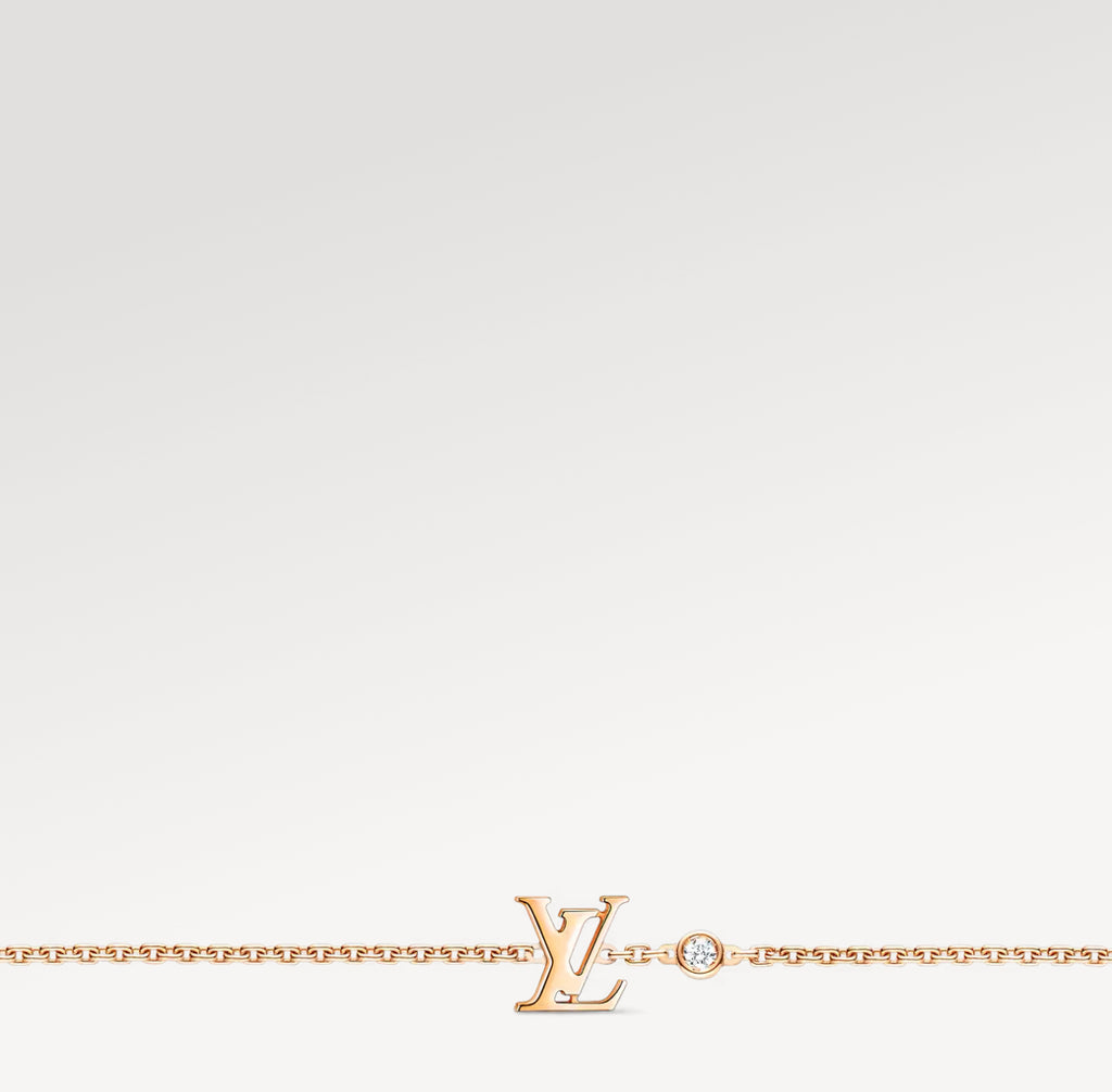 Garantie “ORIGINAL” DYLLE BLOSSOM LV BRACELET, PINK GOLD AND DIAMOND